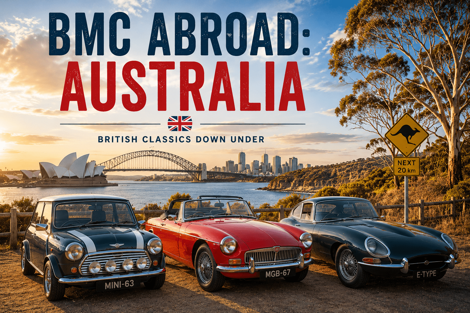 BMC Abroad: Australia, Built Here, Driven Here, Still Here