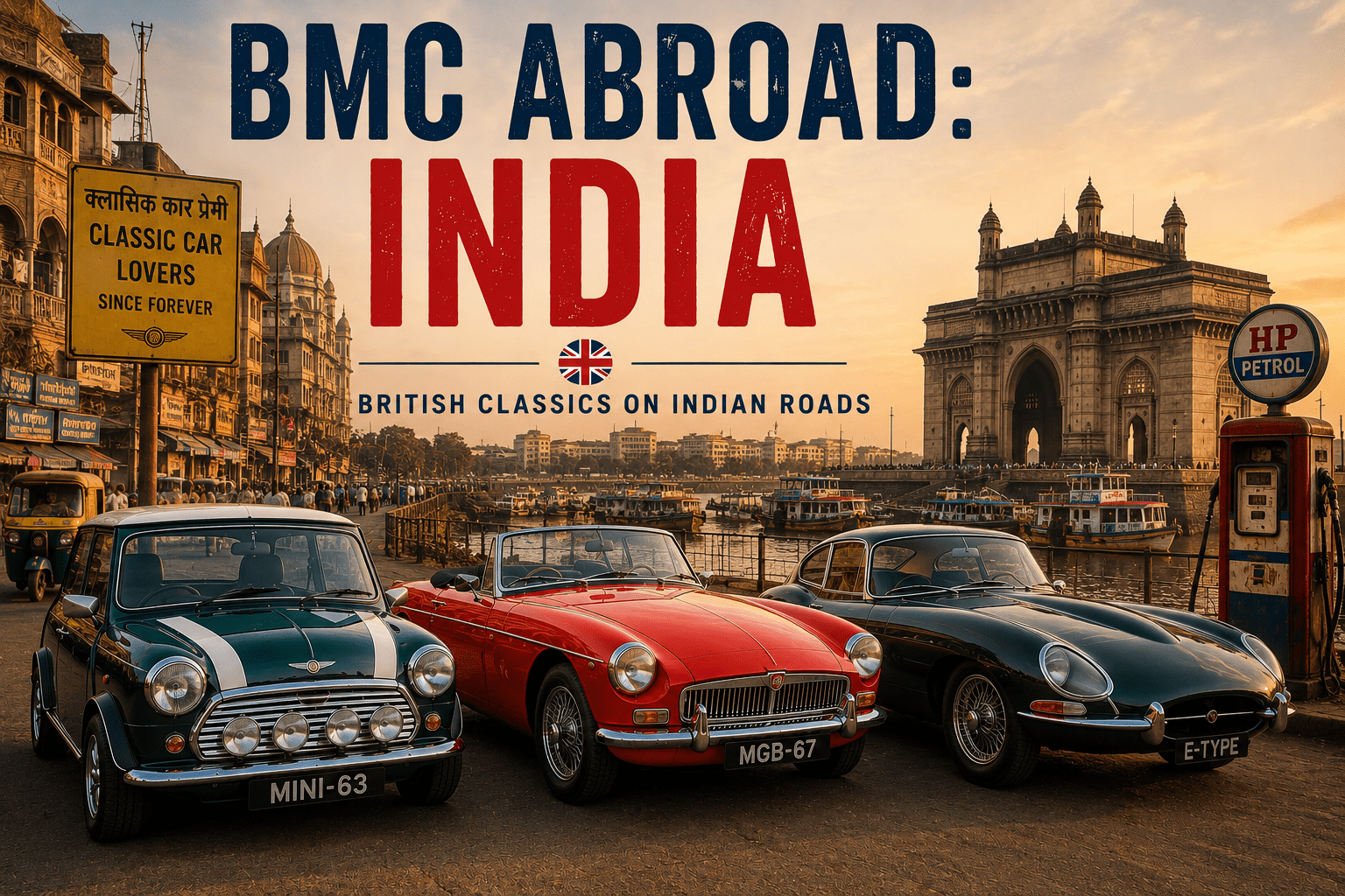 BMC Abroad: India, The Morris Oxford That Became India