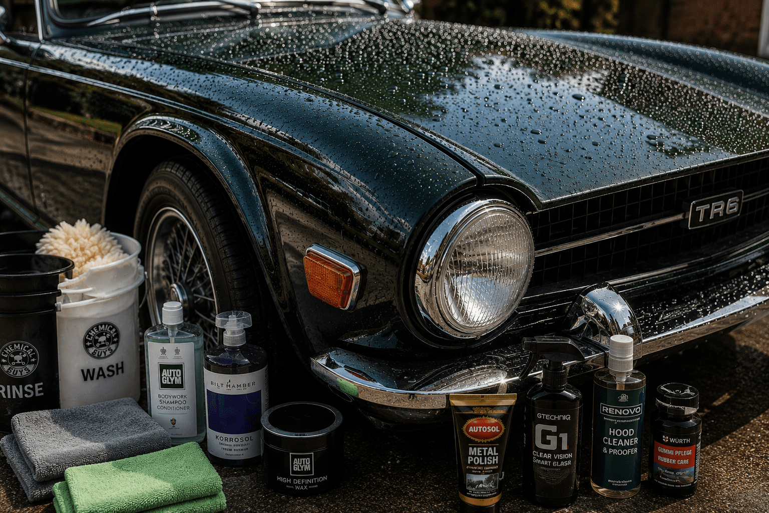 Classic Car Detailing Guide: Washing, Wax, Ceramic and Everything Between