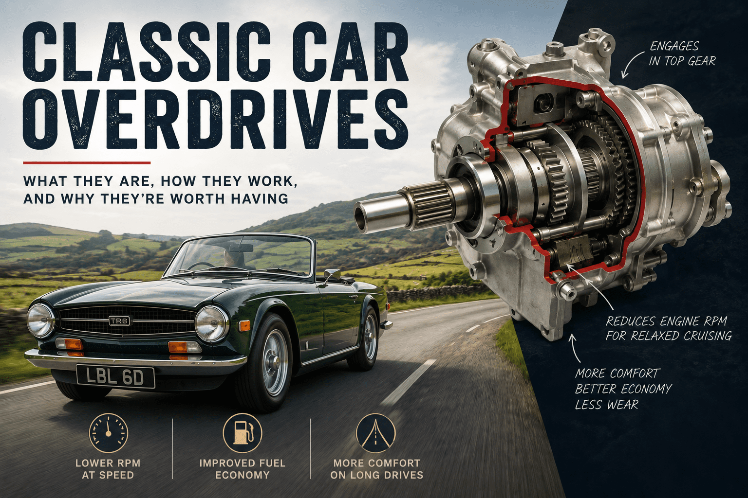 Classic Car Overdrive Guide: How the Laycock de Normanville Works and Why You Want One