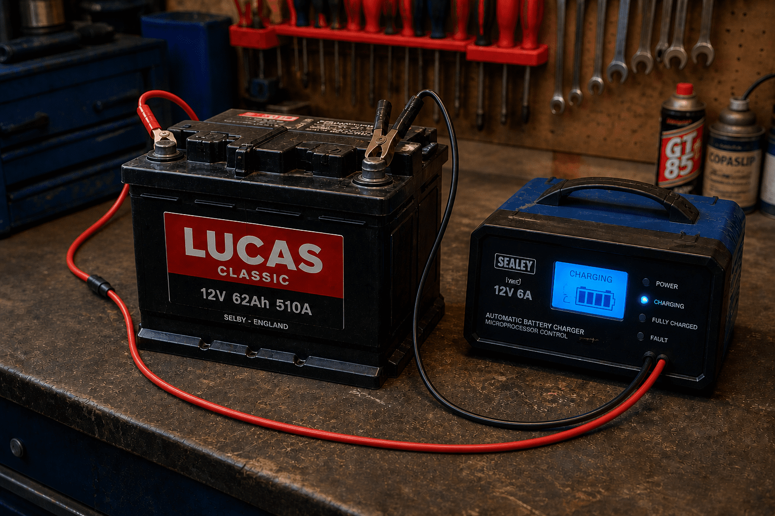 Classic Car Battery Guide: Health, Storage, Charging and Isolators