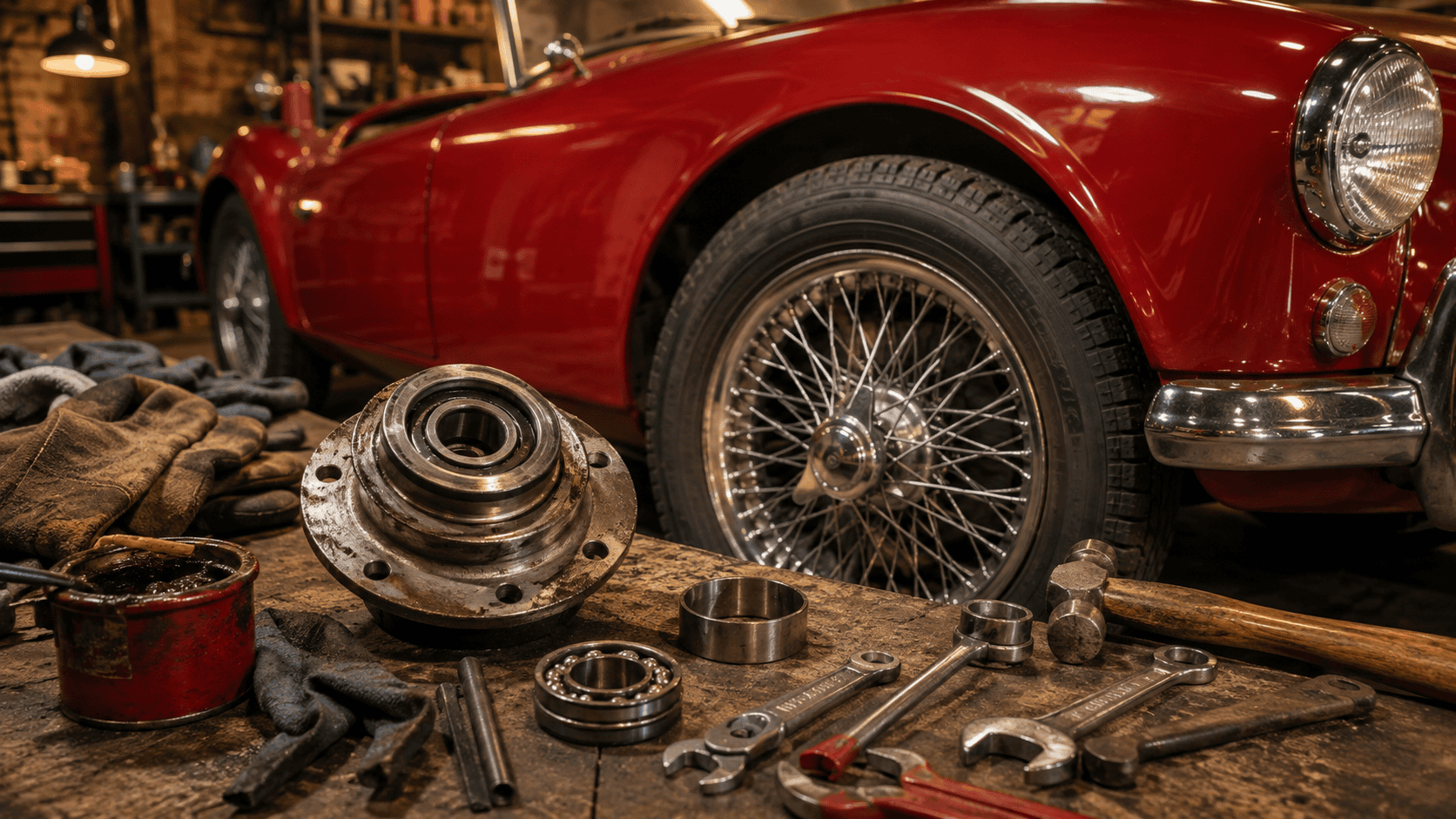 Classic Car Wheel Bearings: What to Listen For and How to Fix Them